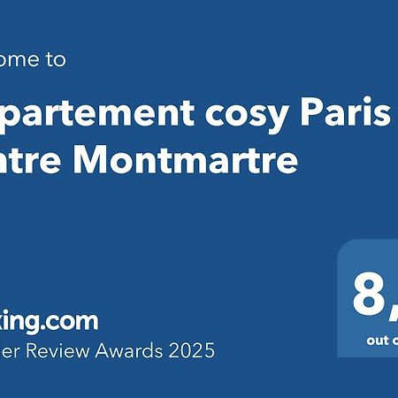 Appartement Cosy Paris Centre Montmartre Exterior foto